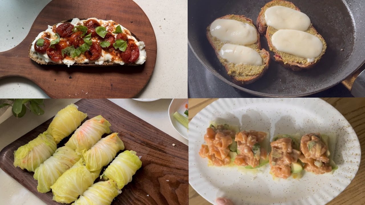 건강한 식단 요리 모음집 | Cooking Collection : Healthy and Tasty Dishes for Breakfast, Lunch and Dinner