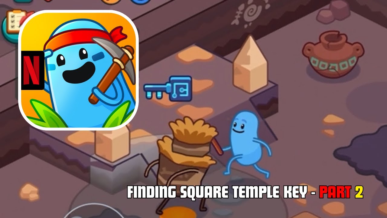 DUMB WAYS TO SURVIVE NETFLIX Gameplay P2- Finding Square temple Key