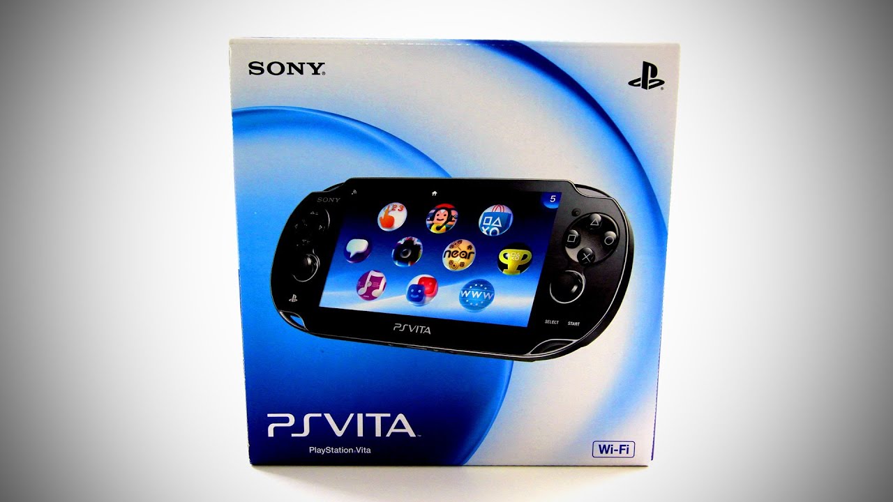 Распаковка PlayStation Vita (PS Vita)