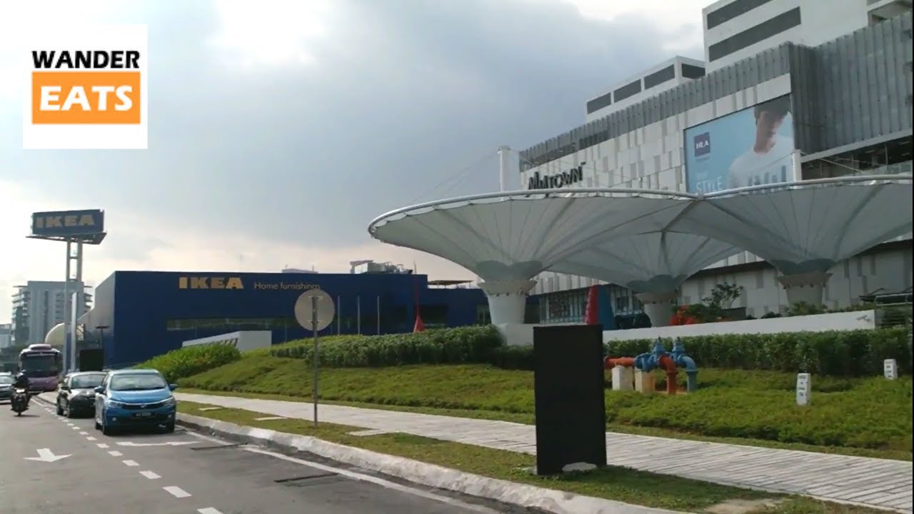 Пешком: от станции метро Cochrane до торгового центра MyTown и IKEA