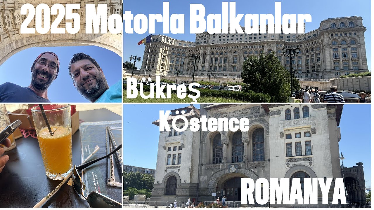 Bükreş’ten Köstence’ye sürdük. Romanya'nın Karadeniz kapısı.