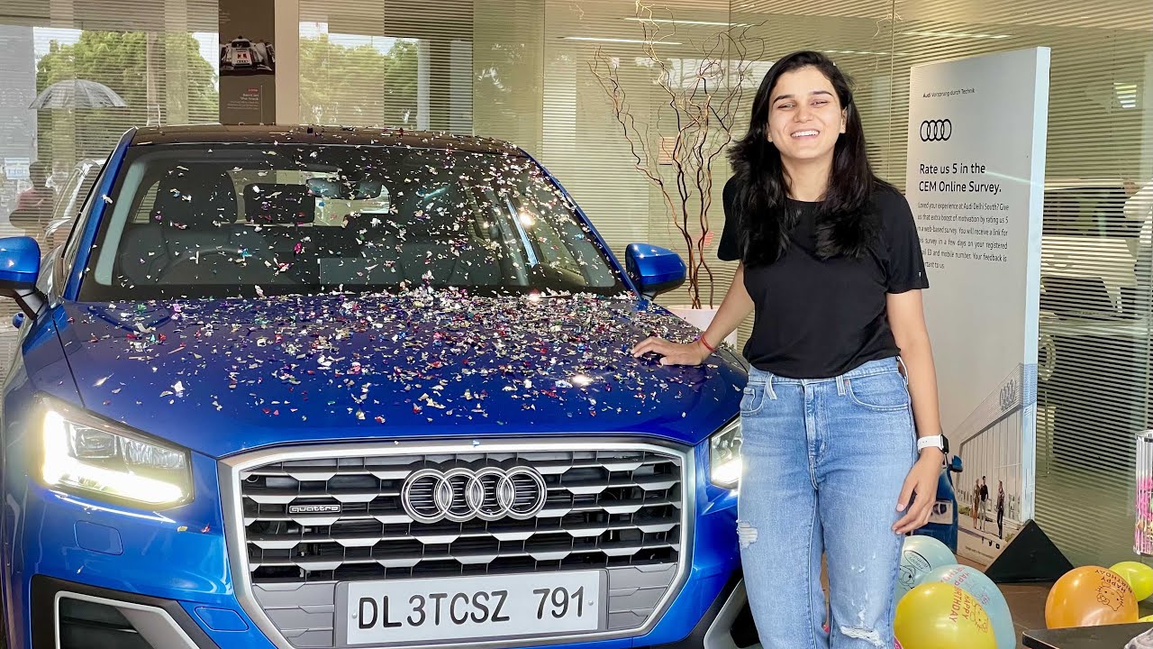Taking Delivery of My New Car Audi Q2 | Himanshi Singh