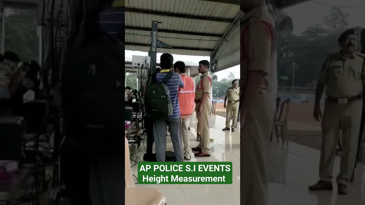 AP POLICE S.I EVENTS Height Measurement #appolice #apslprb #apconstable #apsi #appc #apslprb