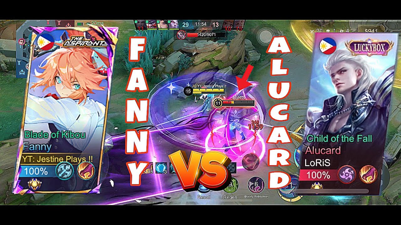 FANNY VS PRO ALUCARD ! SUPER INSANE THIS SEASON GAMEPLAY2024🔥(MLBB