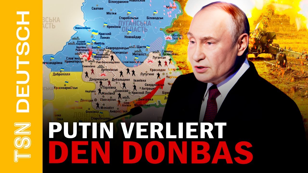 PUTIN VERLIERT DEN DONBAS! UKRAINE KESSELT RUSSISCHE TRUPPEN EIN UND VERNICHTET SIE