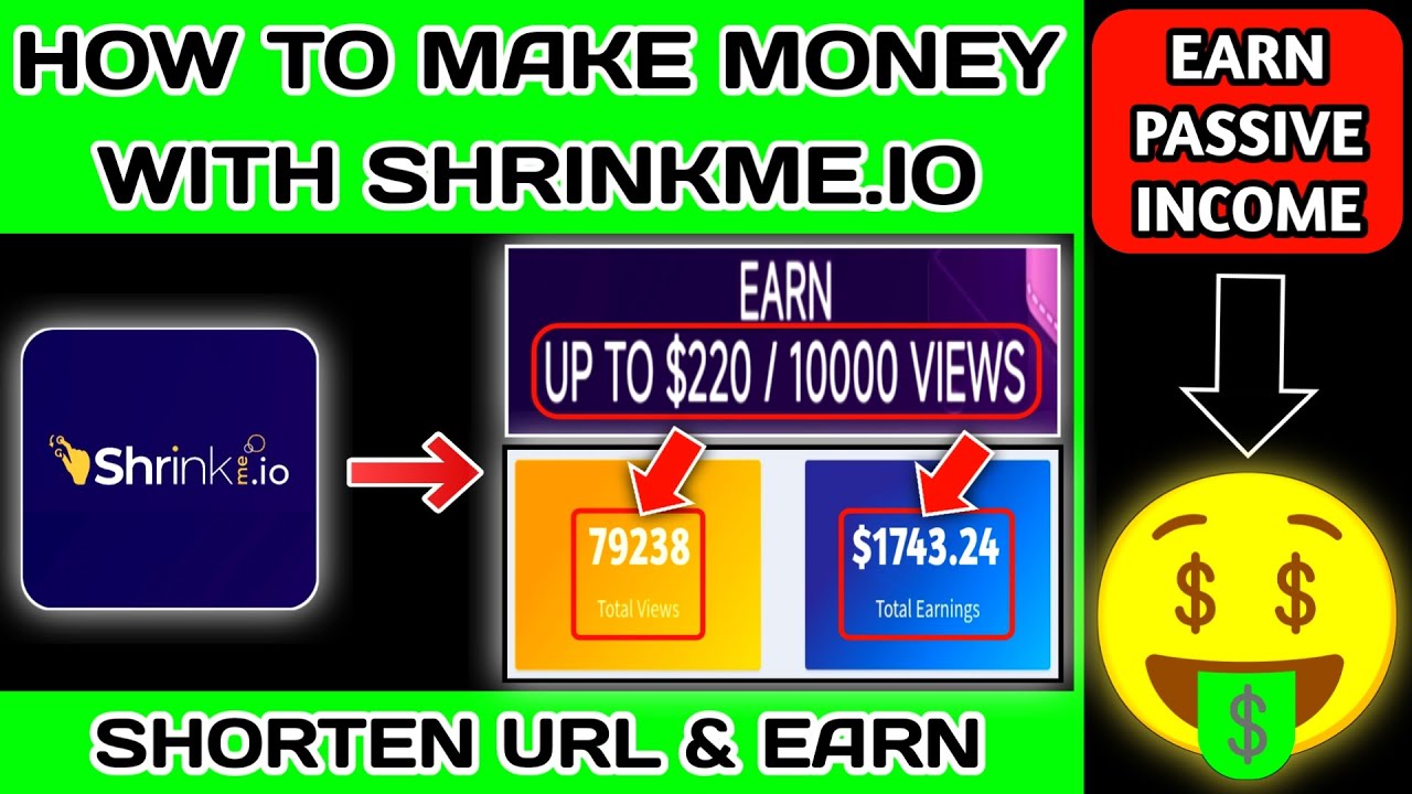 How to Make Money with Shrinkme.io - 2025