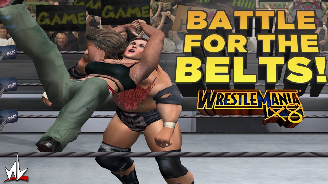 nL Highlights - THE BATTLE FOR THE BELTS! (WWE Wrestlemania X-8)
