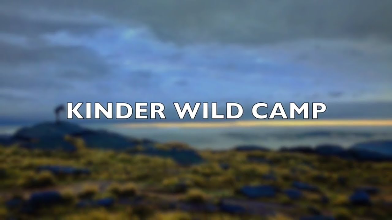 Circular walk around the edge of Kinder and wild camp