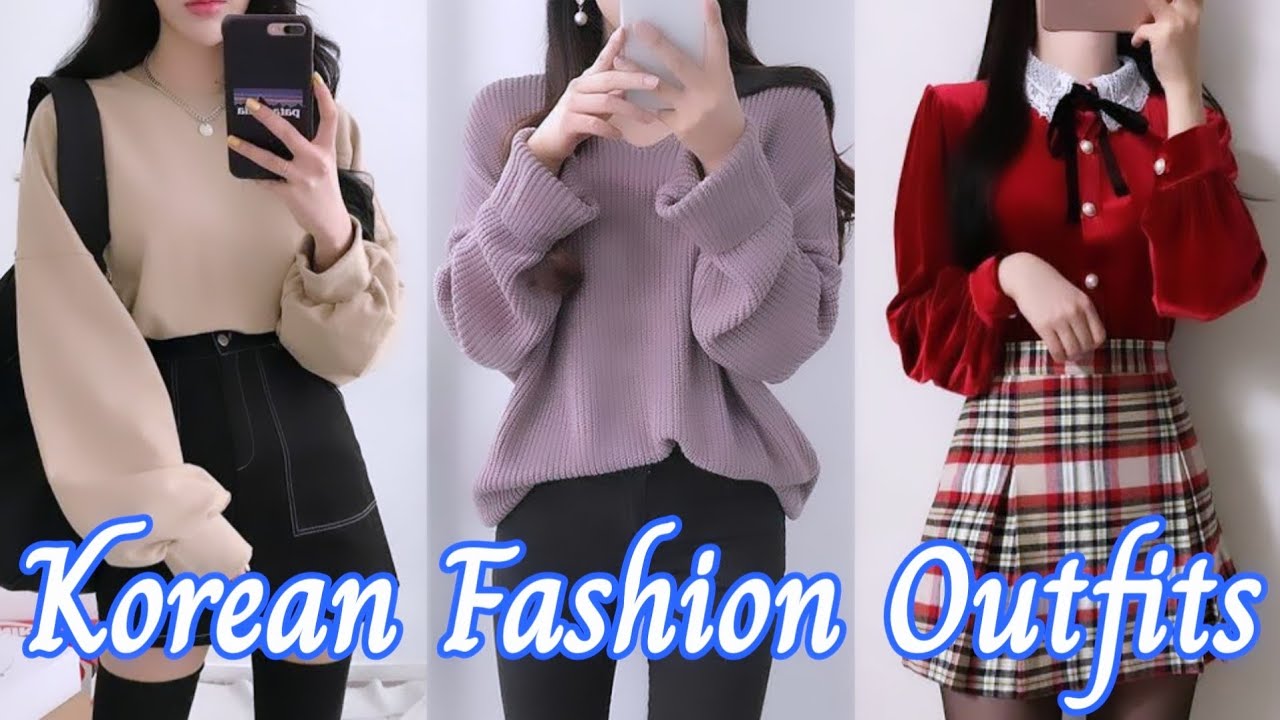 Korean Fashion Outfits || Street Fashion