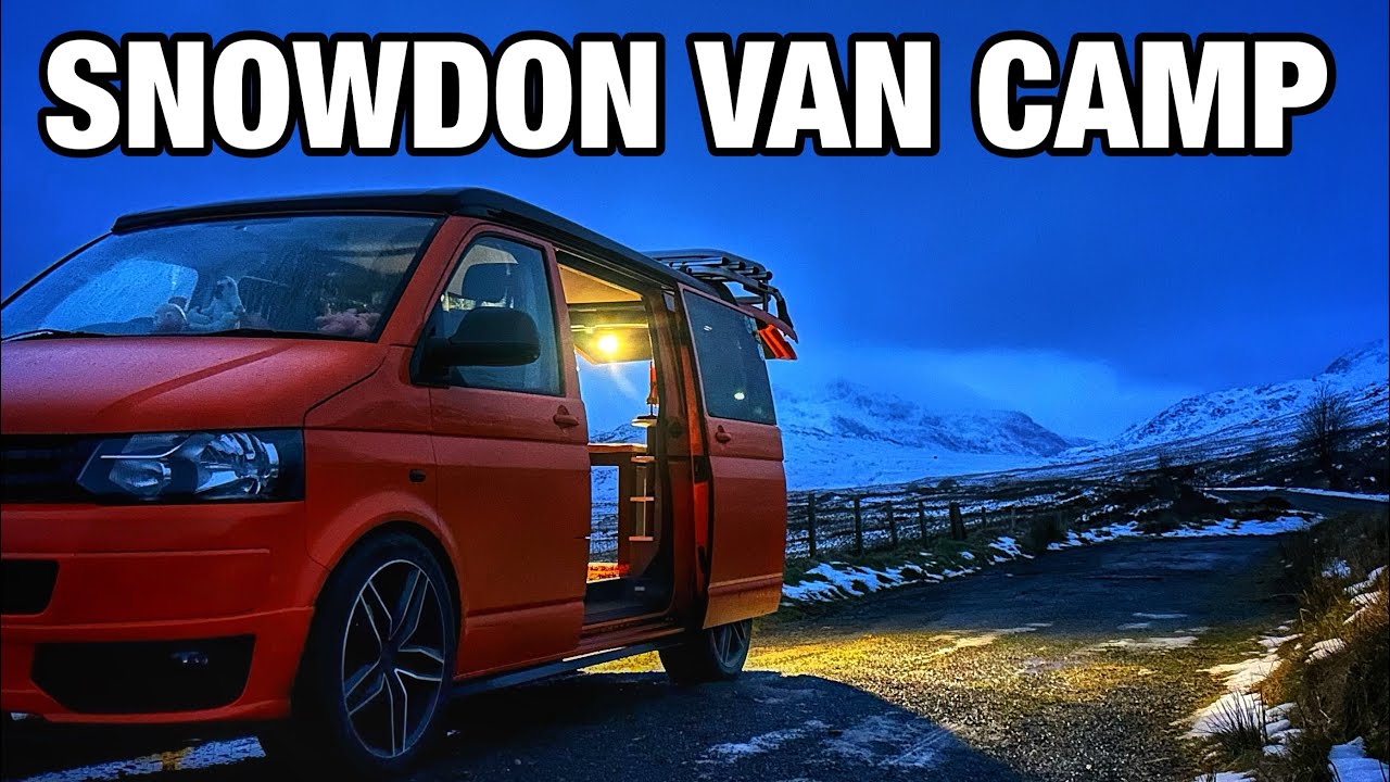 VAN LIFE UK: Одиночный лагерь в районе Сноудона