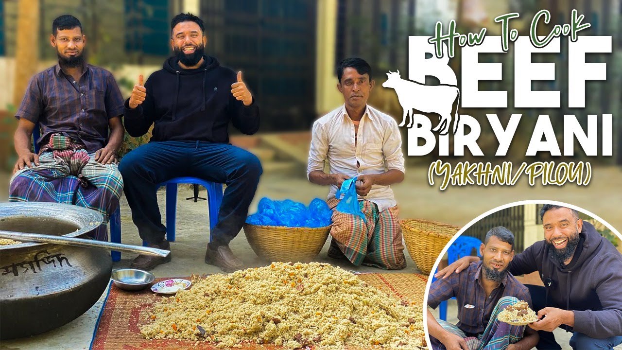 Living of Nature in Bangladesh & Beef Pilau / Biriyani Recipe...