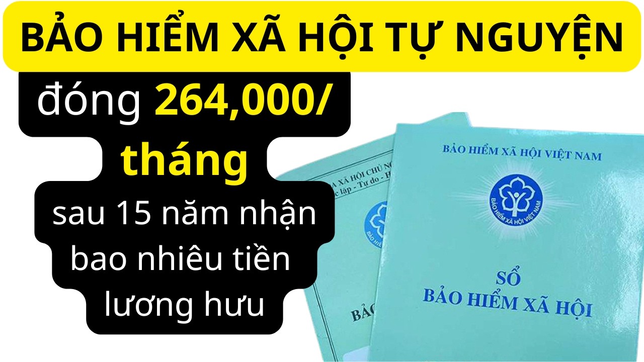 Đóng bảo hiểm xã hội mức thấp nhất nhận lương hưu bao nhiêu sau 15 năm? 