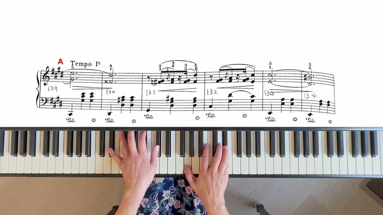 免費鋼琴課（233）圓舞曲作品64第二首升 C 小調  蕭邦作曲 謝明琪鋼琴教室
