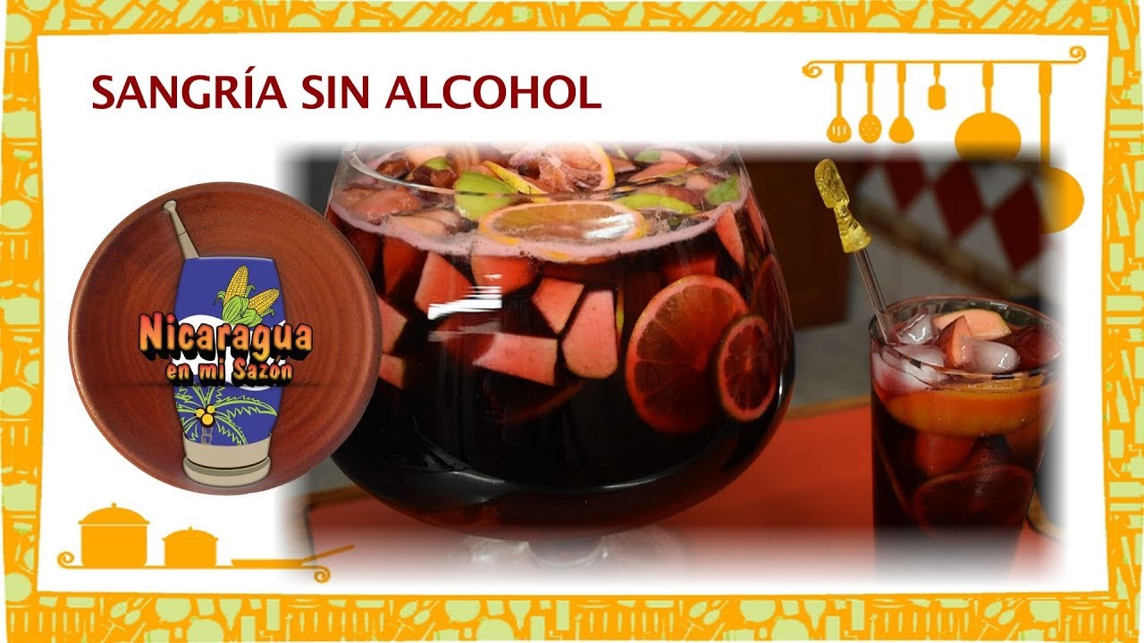Sangría Sin Alcohol | María Esther López