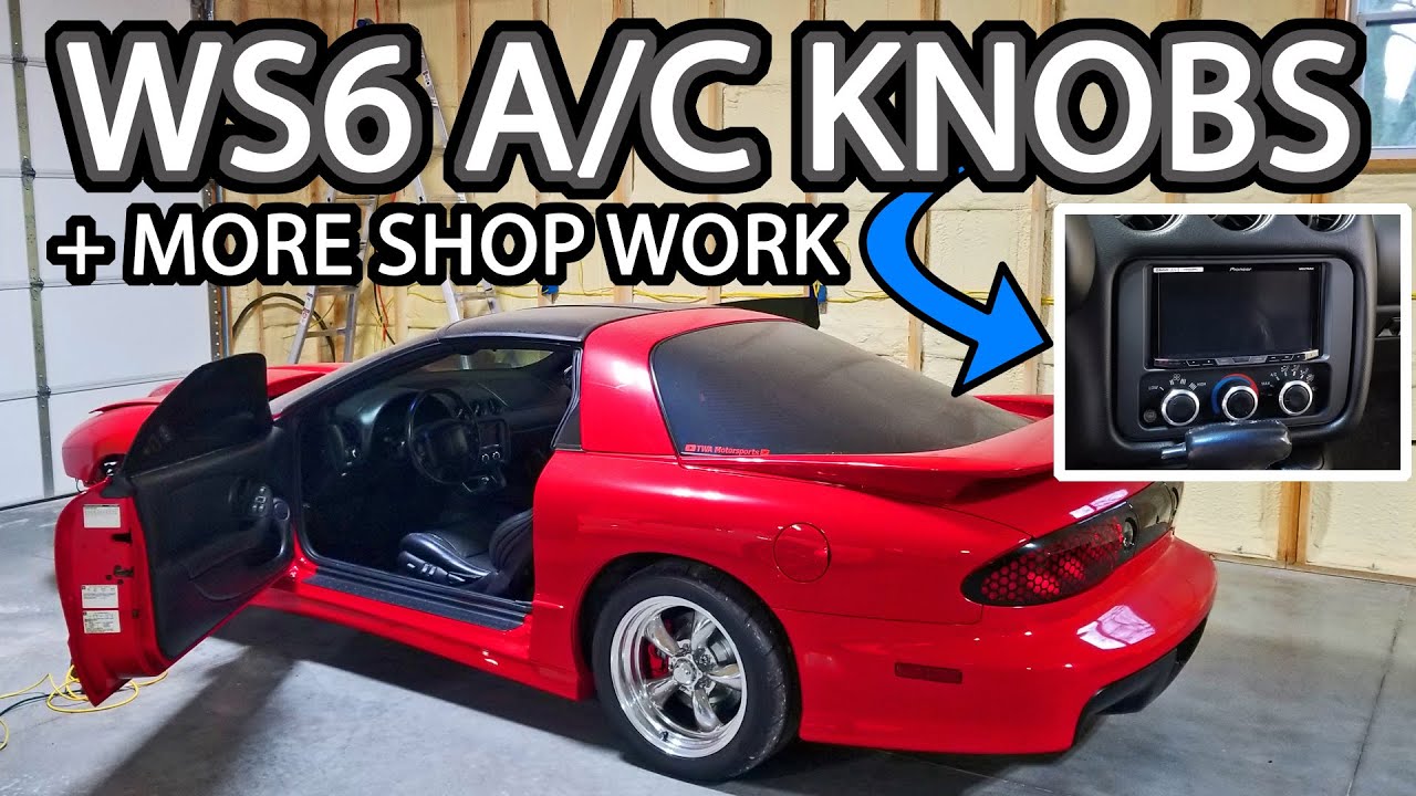 Trans Am WS6 HVAC Knob Upgrade and Breaker Box Install