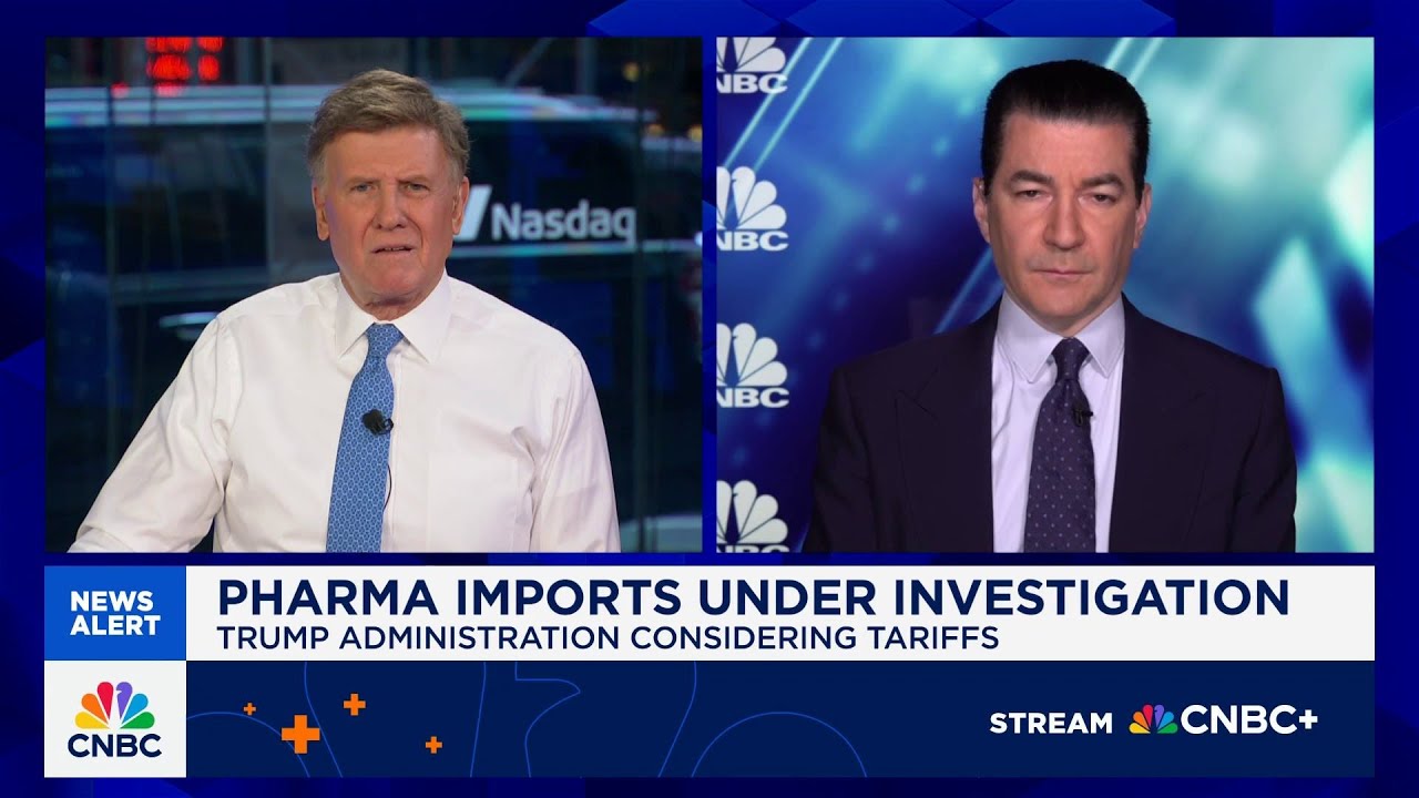 Tariffs on generic drugs will cause companies to stop making them: Former FDA Commissioner Gottlieb