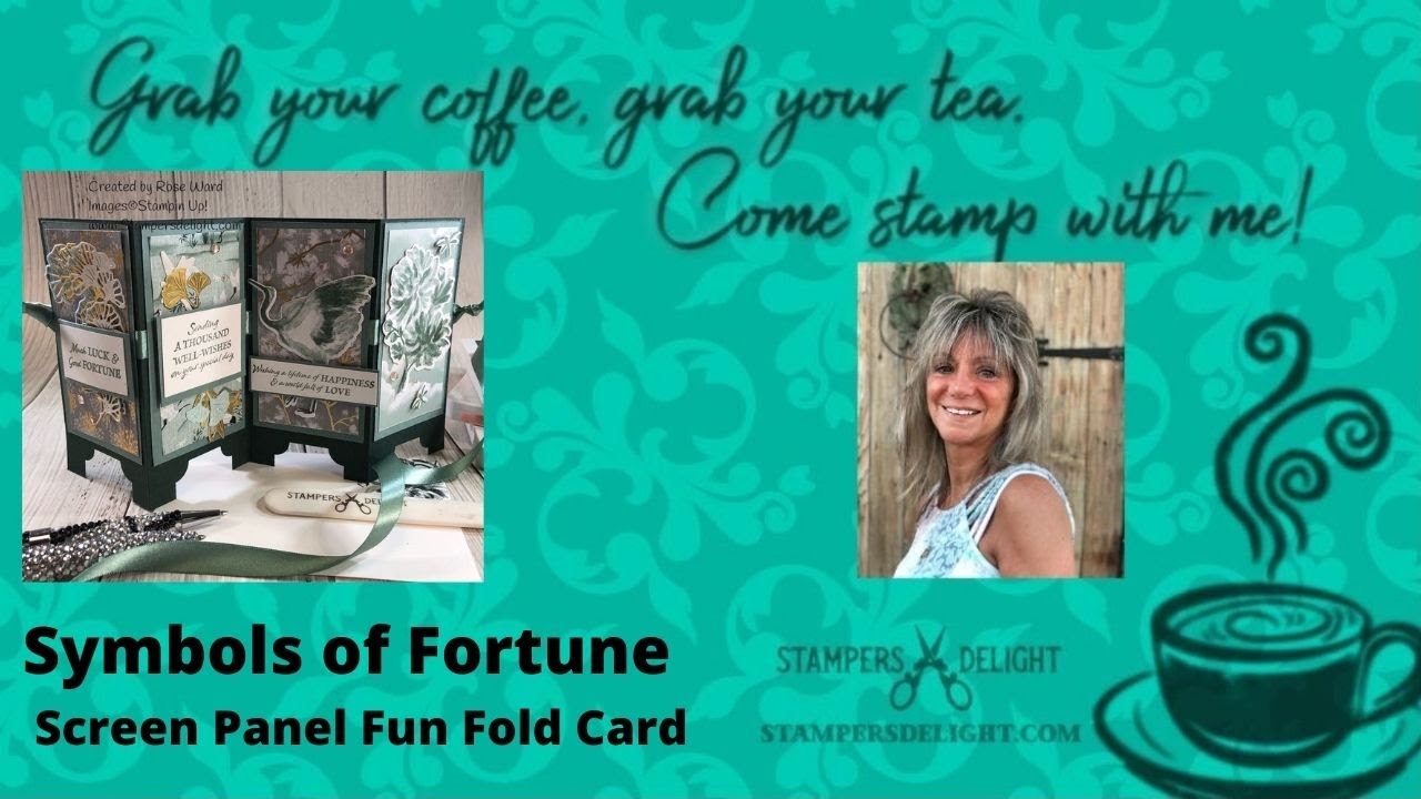 Symbols of Fortune Screen Panel Fun Fold