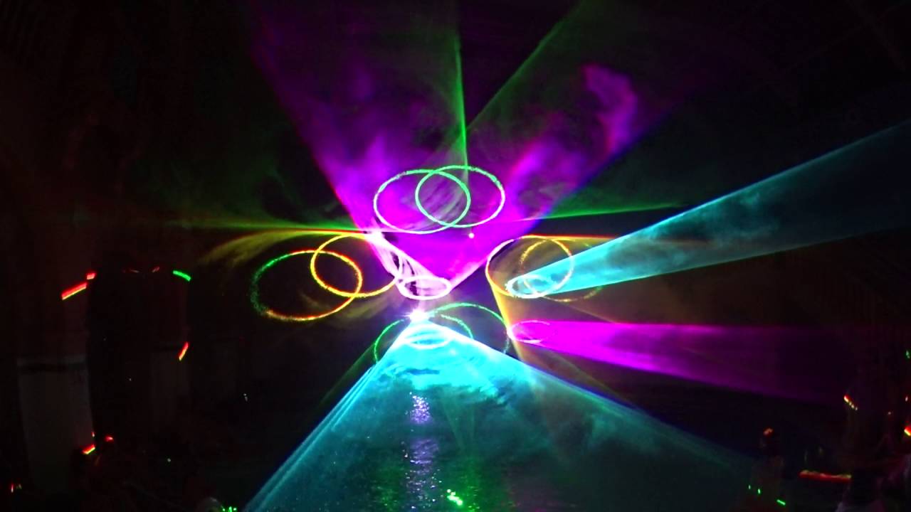 LaserShow Aquapark Liberec Babylon....