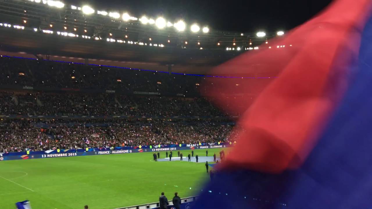 La Marseillaise 13 Novembre 2015 France-Allemagne