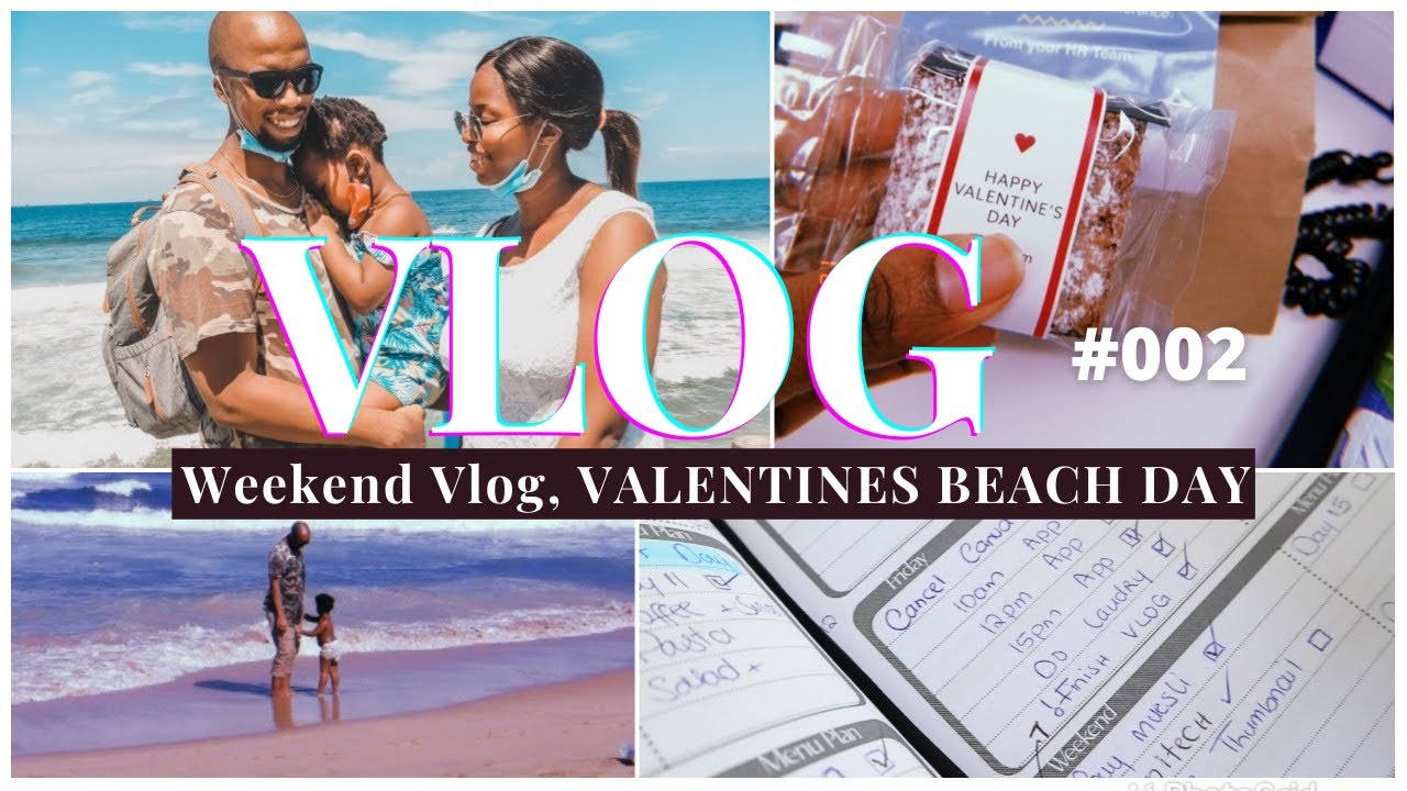 WEEKEND VLOG | VALENTINES, BEACH DAY IN DURBAN | SOUTH AFRICAN YOUTUBER