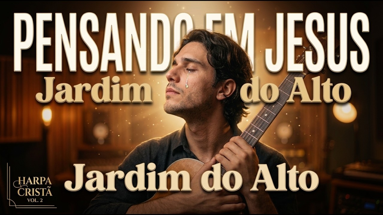 Jardim do Alto — Pensando em Jesus | Harpa Cristã (Hino 17) Louvor no Violão