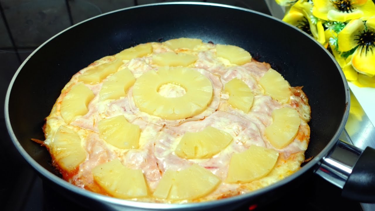 Pizza gotowa w 10 minut! Nie wymaga piekarnika &ndash; pizza bez wyrabiania.