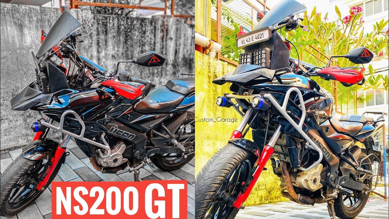 ഒരു ഒന്നൊന്നര Modification | NS200 Adventure Tourer| NS200 Modified | Save Modification
