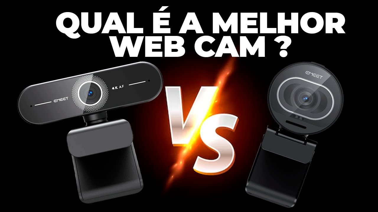 QUAL A MELHOR WEBCAM CUSTO BENEFICIO? EMEET C60E4K vs EMEET S600 4K