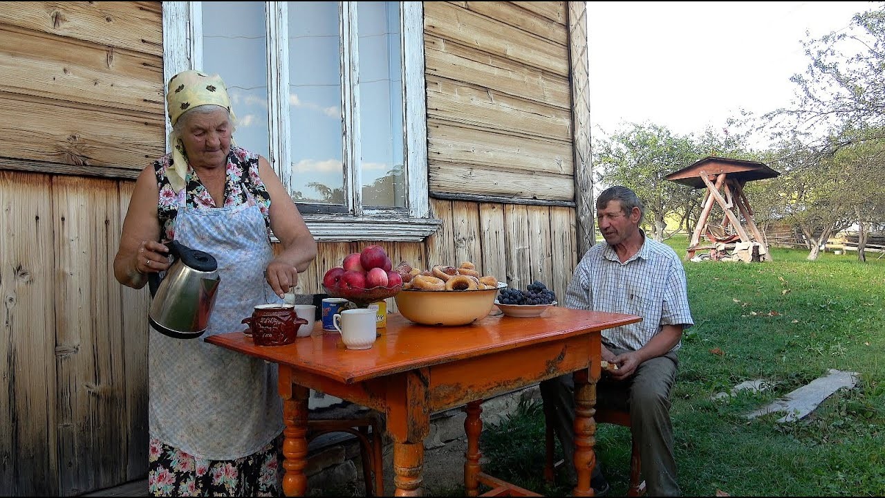 4 дня суровой жизни в горах | Пожилая пара, выживающая вдали от цивилизации