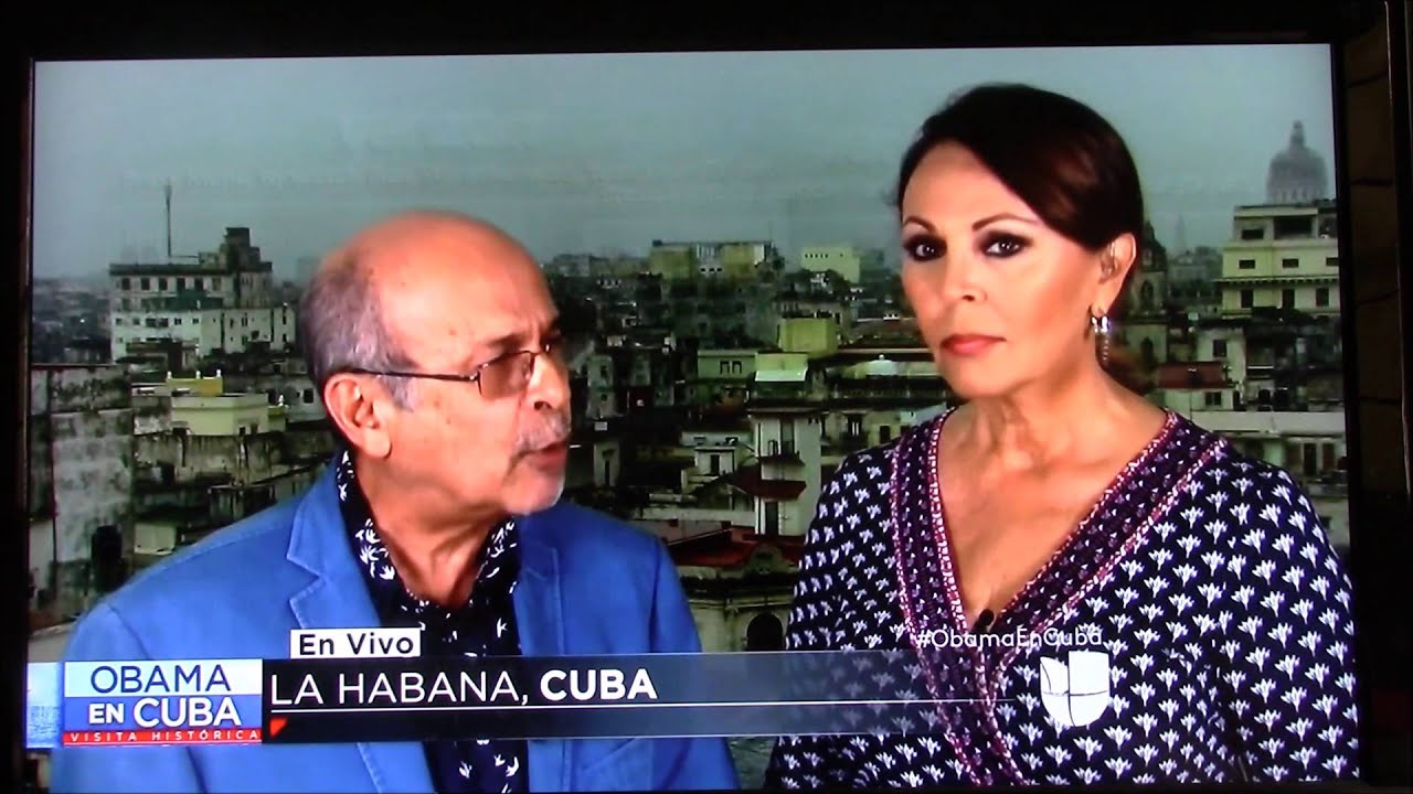 Intelectual cubano humilla a Univisión durante visita de Obama a Cuba