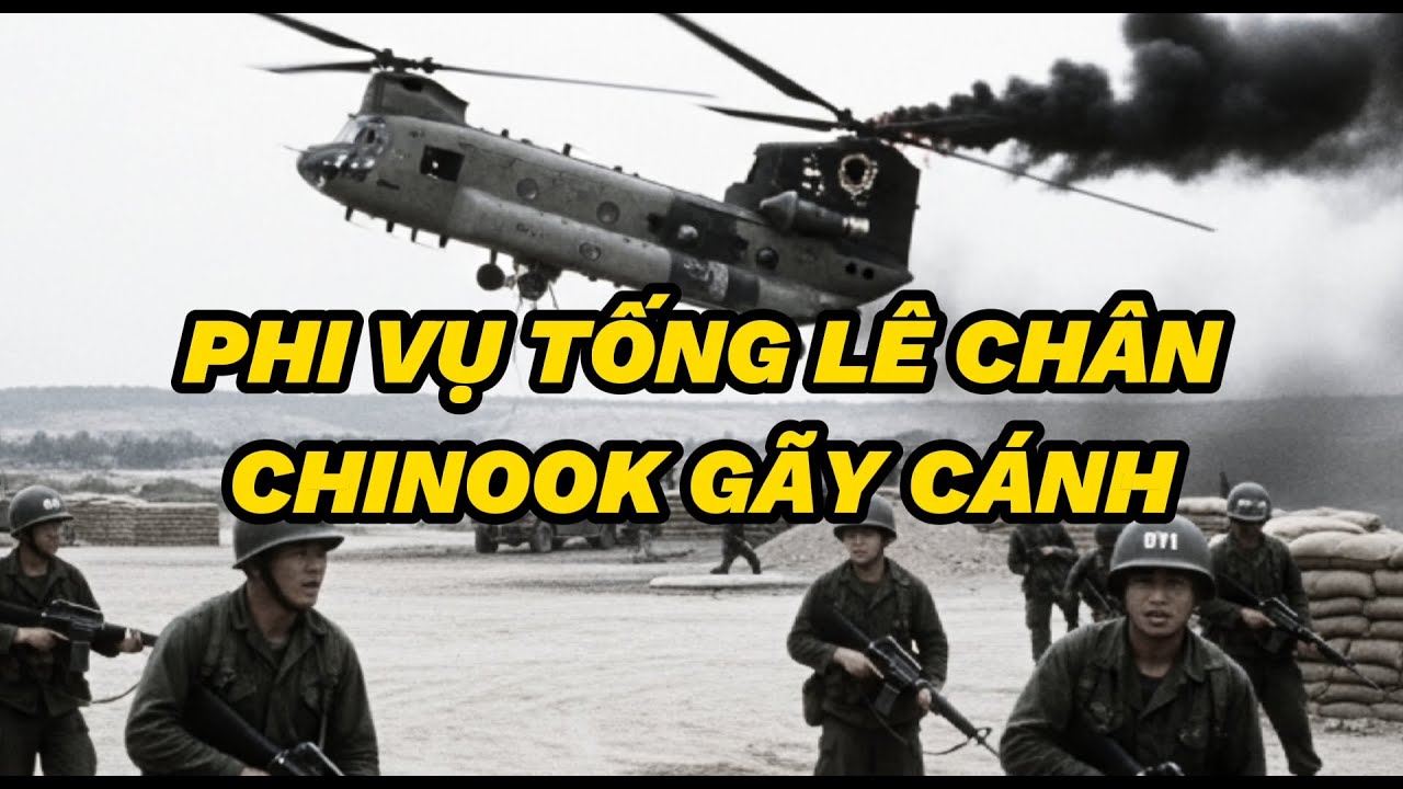 Hồi Ký Miền Nam | PHI VỤ TỐNG LÊ CHÂN - CHINOOK GÃY CÁNH | Người Việt Miền Nam
