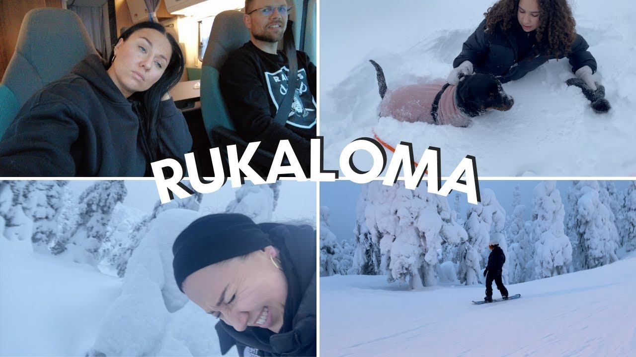 Asuntoautolla Rukalle | Arttu & Alona vlog