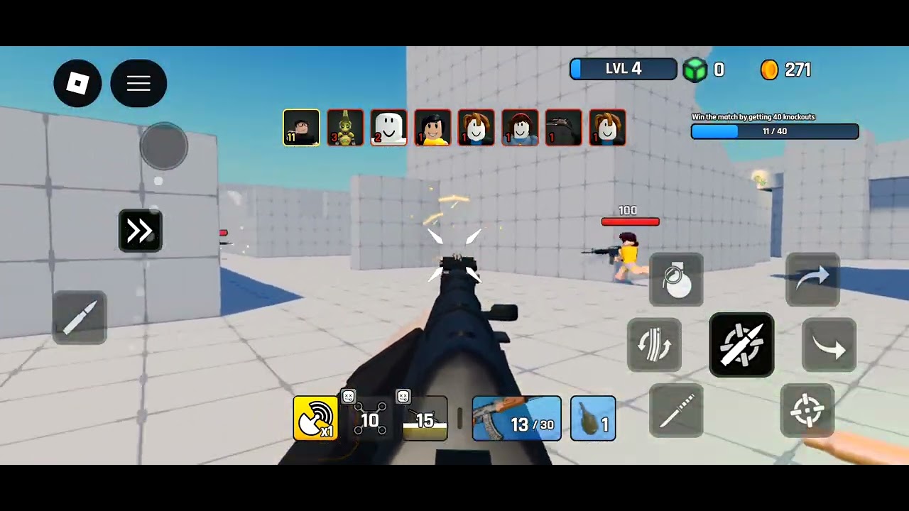 Combat Arena streak#gaming#gameplay#roblox#shooting