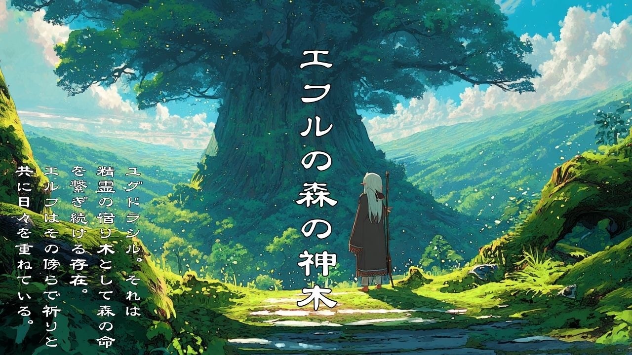 【異世界ケルト音楽】エルフの森の神木｜作業用・リラックス用BGM