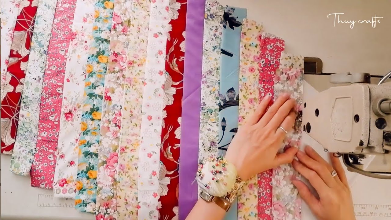 ✅ 2 sewing projects for scrap fabric to make useful items