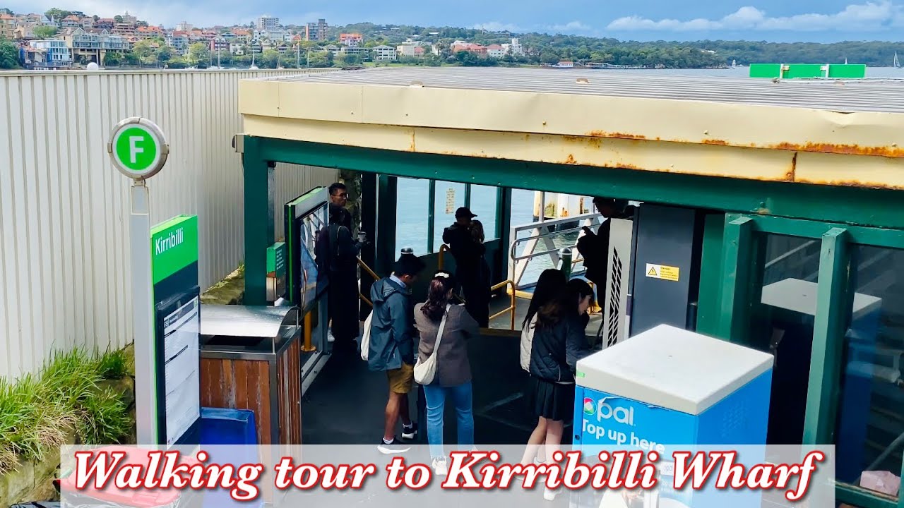 Walking tour to Kirribilli Wharf from Broughton St | Sydney, Australia May 2023