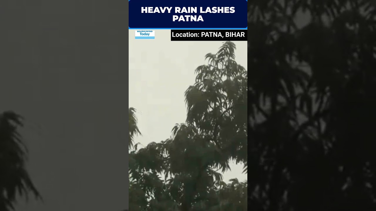 Patna Rain Update: Heavy Downpour Lashes Bihar Capital, Waterlogging Disrupts Normal Life