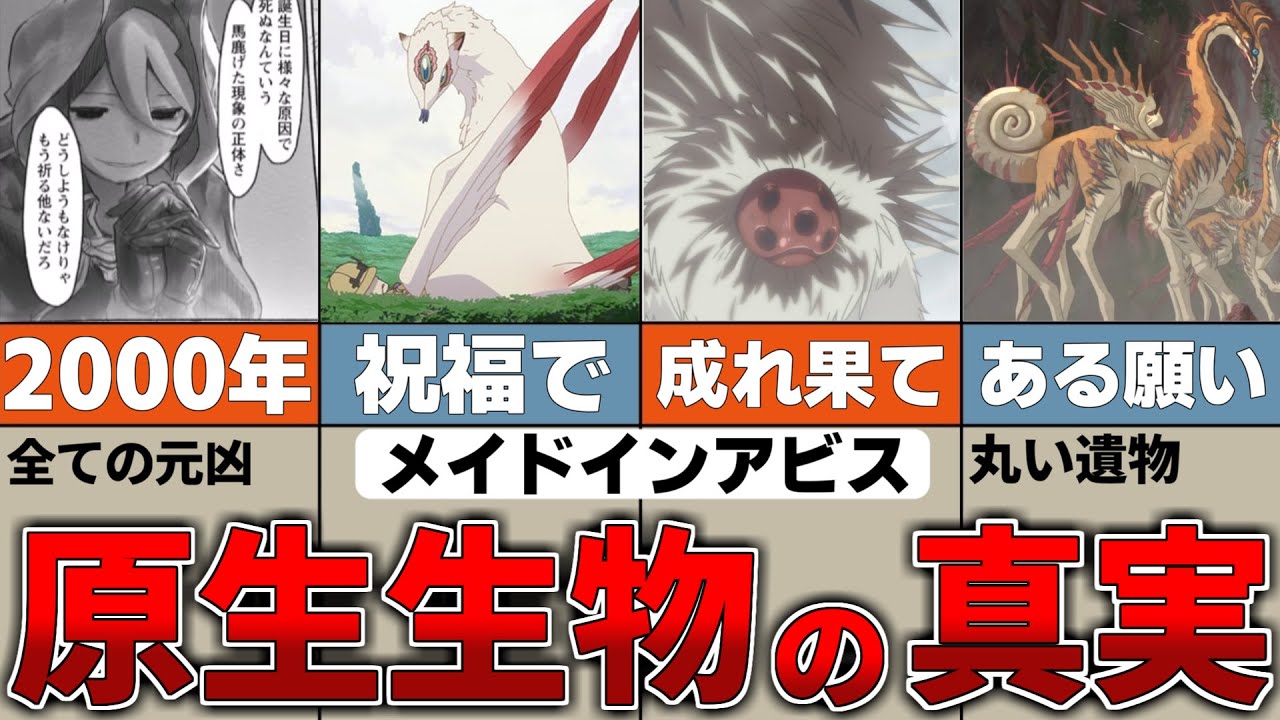 【意外】元人間だった衝撃的な痕跡【メイドインアビス】