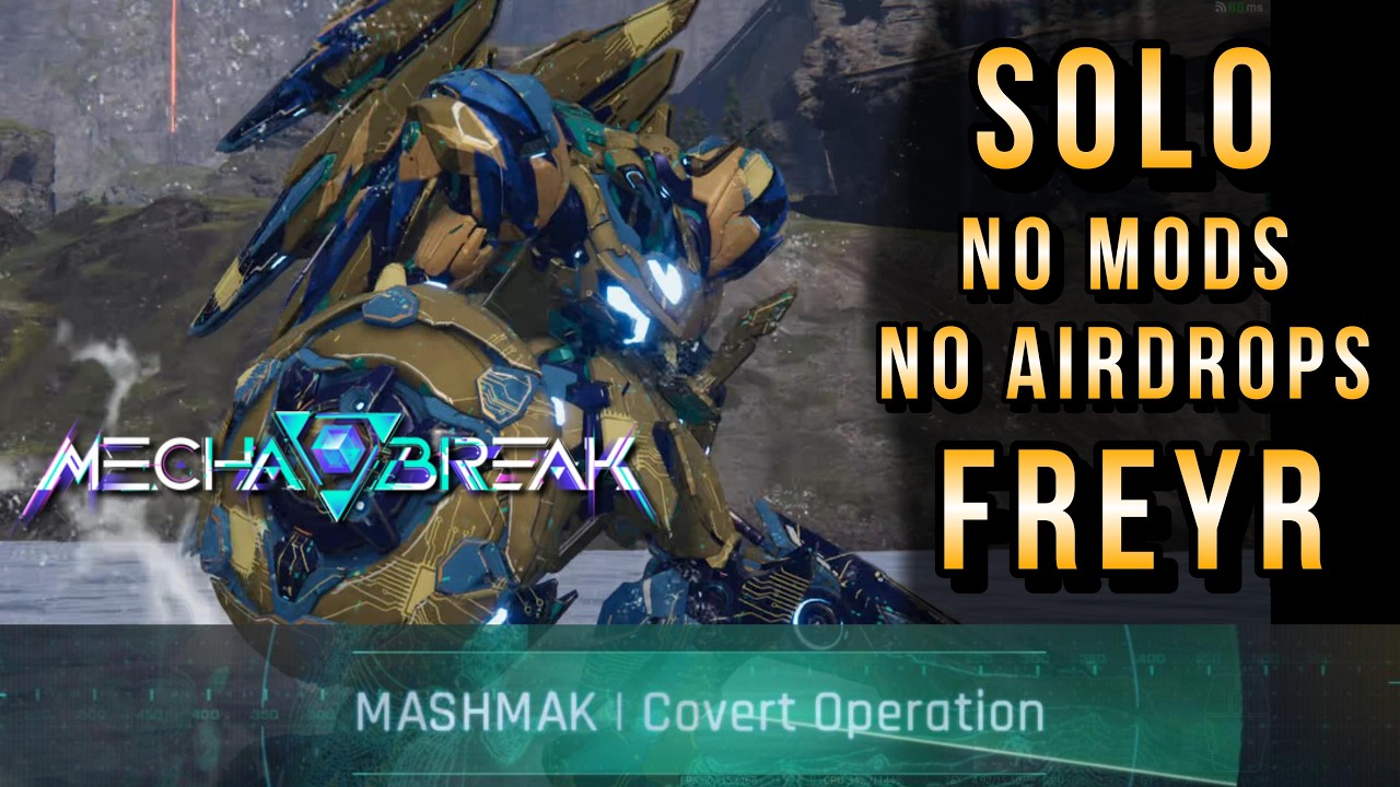 Solo Freyr - No mods, no airdrops - Covert Ops #79 - Mecha BREAK S3