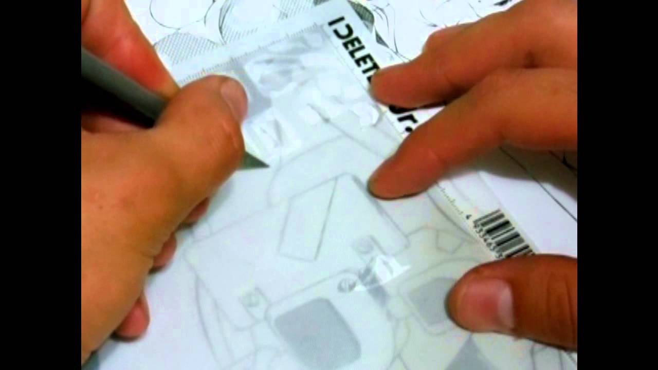 How to apply screen tones