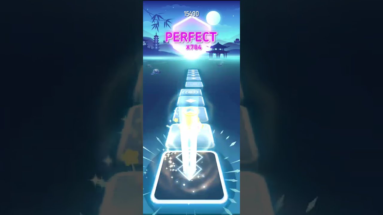 TheFatRat x Sprites - Ray Tracer (Easy) | Tiles Hop | Endless Mode 13 | Record: 72640 | Re-Attempt