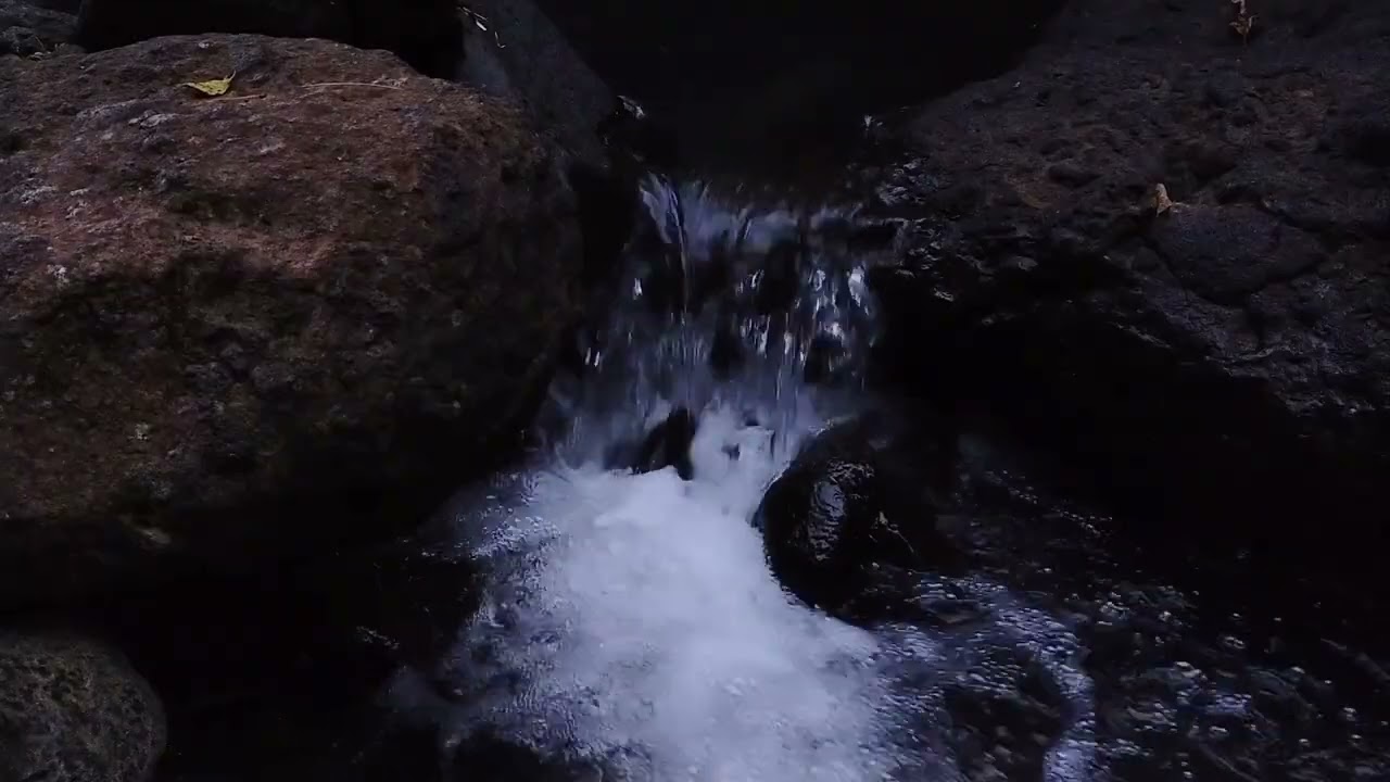 30 MINUTES SOUND HEALING THERAPY WATERWALL & CRICKET FOR RELAXING - NATURE SOUNDS