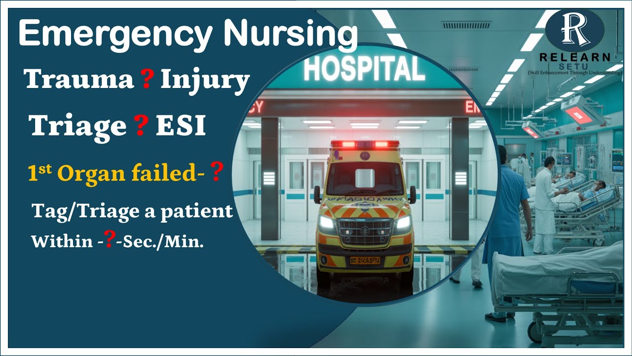 Emergency | Nursing Care in Trauma & Triage System | AIIMS NORCET |