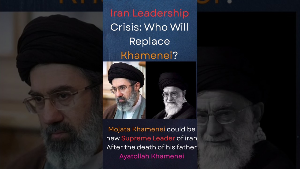 Iran Leadership Crisis: Who Will Replace Khamenei? #geopolitics #india