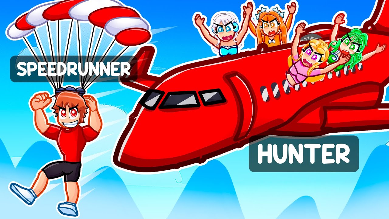 Speedrunner Vs Hunters In GTA 5 With MY CRAZY FAN GIRLS..
