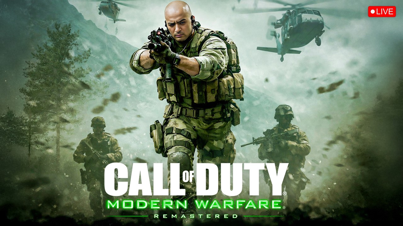 🔴Following Captain Price Into Battle in Call of Duty: Modern Warfare Remastered #gaming #callofduty