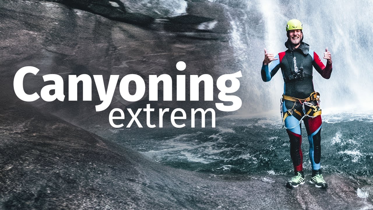 Extrem Canyoning: Sch&ouml;nste Schlucht der Schweiz 🇨🇭