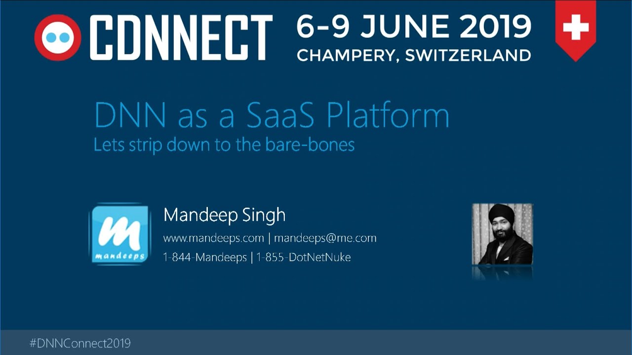 DNN as a SaaS Platform