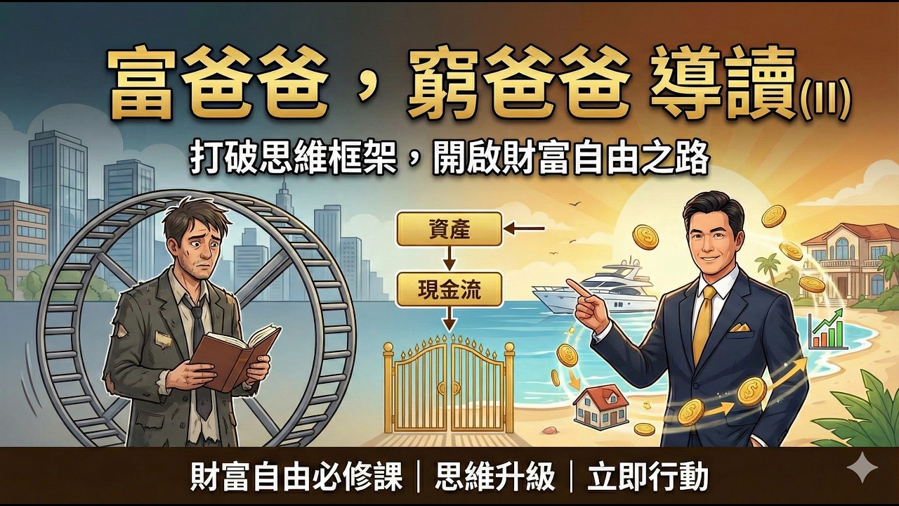 [閱讀] 《富爸爸窮爸爸》：富人的金錢觀導讀(II)
