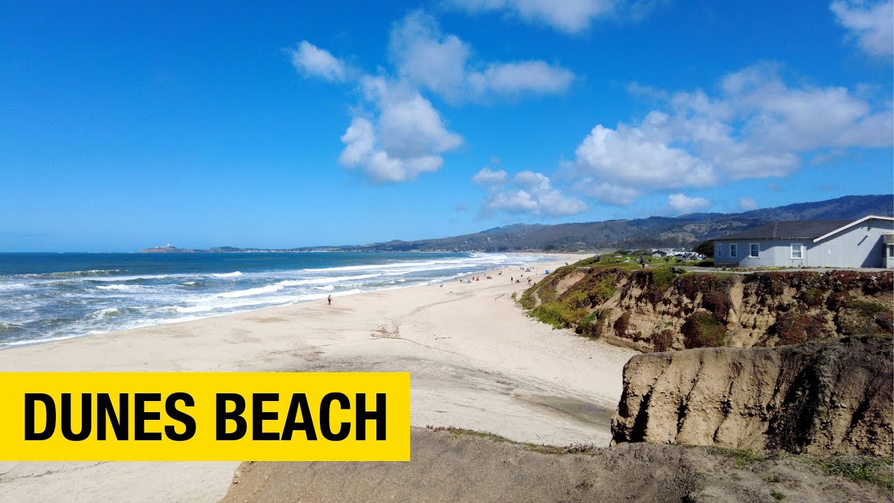 Walking Around Half Moon Bay State Beach